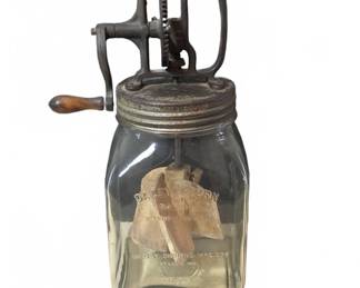 Dazey No. 40 Glass Butter Churn