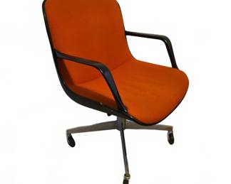 Sperry Univac Orange Office Chair