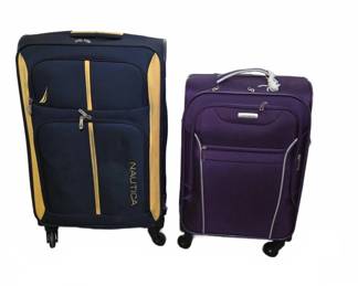 Nautica and Travelers Club Rolling Suitcases