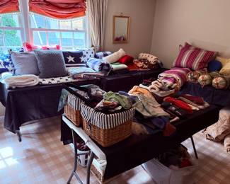 Linens, Bedding, and more...
