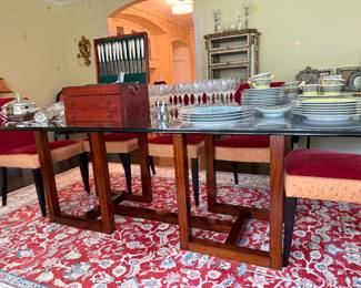 Ralph Lauren Mercer Street  Dinning Table