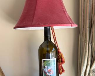 Wine Bottle Table Lamp