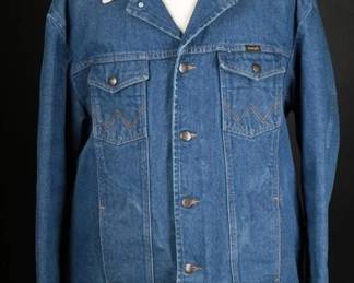 80s Wrangler BlanketLined Denim Jacket