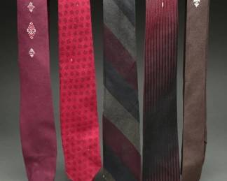 Vintage 60s Mad Men ties