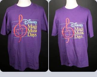 90s Disney Magic Music Days TShirts OSFA