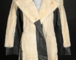 Vintage 60s70s Rubens Panis Fur Coat