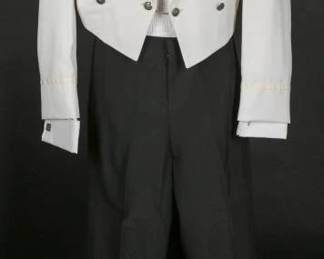 Vintage 1960s USAF White Mess Dress Uniform Set