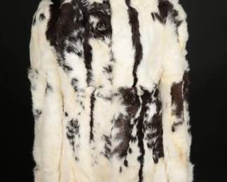 70s Jacques Saint Laurent Rabbit Fur Jacket