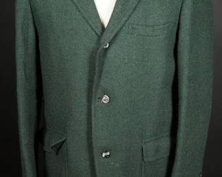 1960s Stanley Blacker Wool Hopsack Sport Coat