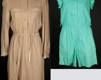 80s Sasson Dress  Fashion Force Romper