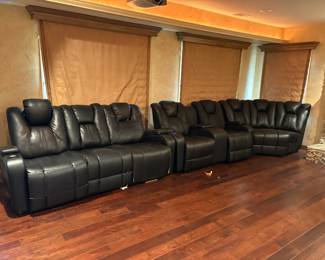 Black Leather couch