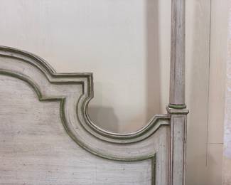 Milling Road Furniture French Provincial King Size Headboard. Measures 88" H. Photo 2 of 3.