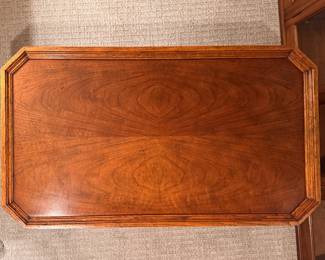 Chinese Chippendale-Style Faux Bamboo Frame Coffee Table. Measures 42" x 24" x 18" H. Photo 2 of 6.