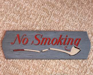 No Smoking Sign.