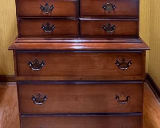 Spainhour Bachelor's Chest of Drawers. Measures 36" W x 20" D x 65" H. Photo 1 of 2.