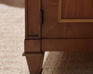 Kindel Furniture French Regency-Style Two-Door Cabinet. Measures 40" W x 19" D x 32" H. Photo 4 of 7.