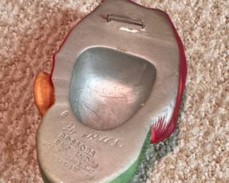 Vintage Bossons Chalkware Smuggler Wall Plaque. Photo 2 of 2.