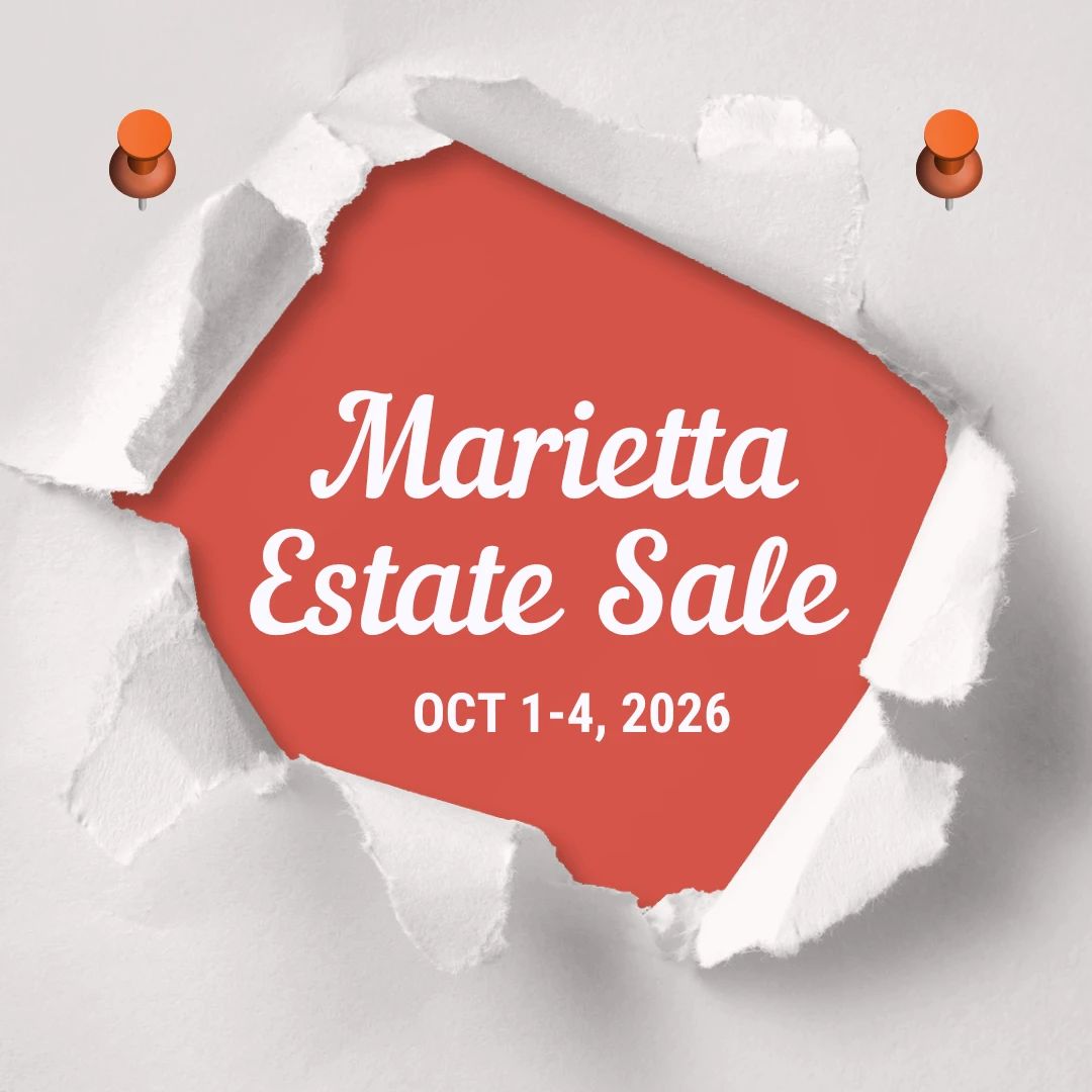 Marietta Estate Sale - October 2026