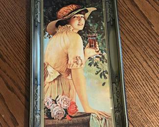1972 Coca-Cola "Elaine" Metal Serving Tray