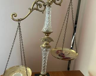 Vintage Scales of Justice