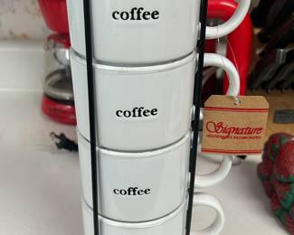  Signature Housewares Four Mug Tower