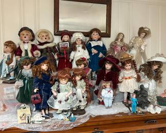 Vintage Porcelain Dolls