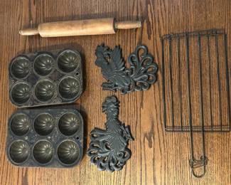 Collection of Vintage and Antique Kitchen Items