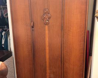 Antique Art Deco Wardrobe/Armoire