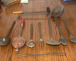 Assorted Vintage Kitchen Utensils