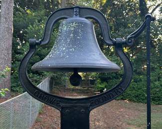 Crowe Foundry Large Cast Iron Bell