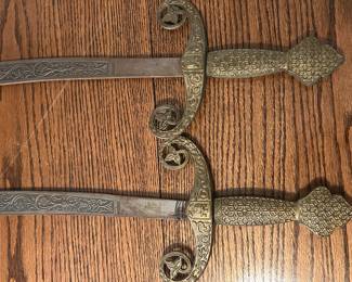 Curved Ceremonial Swords