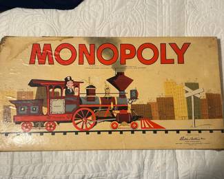 1950's Monopoly Board Game