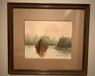 Hazel Hatcher Watercolor Painting