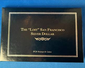 US Philippines 1907-S One Peso Silver Coin in PCS Presentation Folder