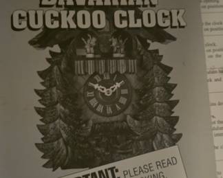 Bavarian Cuckoo Clock