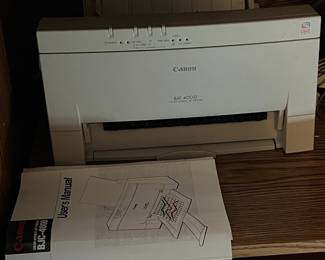 Canon BJC-4000 Color Bubble Jet Printer