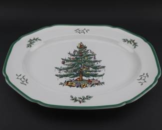 Spode Christmas Tree Serving Platter