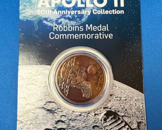 Apollo 11 50th Anniversary Commemorative Robbins Medal