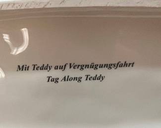 M.I. Hummel x Steiff Tag Along Teddy Figurine