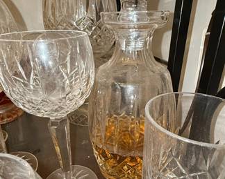 Waterford Lismore Crystal Stemware and Decanter Collection