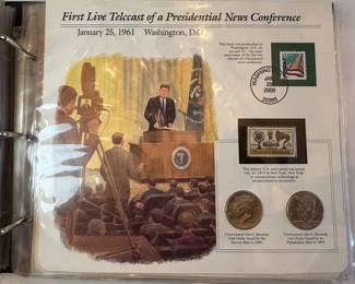Postal Commemorative Society JFK Half-Dollar Collection