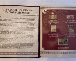 Postal Commemorative Society Official U.S. Tributes to Native Americans Collection