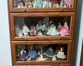 Barrister Style Four-Stack Display Cabinet