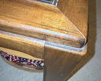 Lane Furniture Oak Rustic Americana Accent End Table