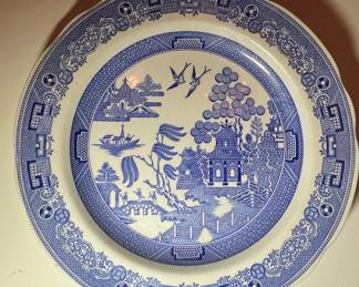 Blue and White Plates