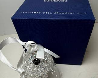 Swarovski 2015 Annual Edition Christmas Bell Ornament