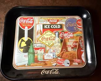 Coca-Cola Through The Years Limited Edition Serving Tray by Sandra E. Porter