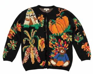 The Eagle's Eye Thanksgiving Cardigan