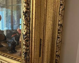 Louis XVI Style Gold Display Cabinet