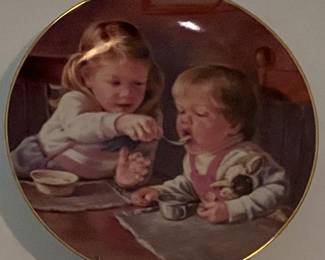 Sandra Kuck Collector Plate Collection